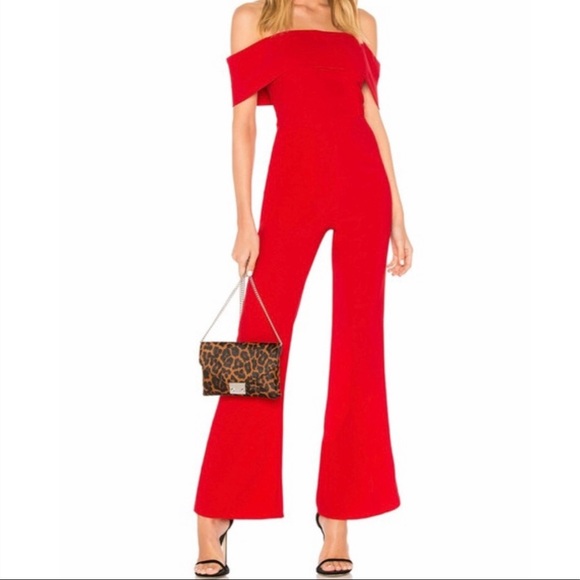 Women’s Red Jumpsuit - Picture 1 of 4